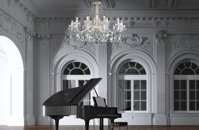 Chandelier crystal luxury EL10118+301PB