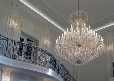 Crystal Chandelier for a Private Castle