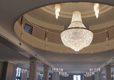 Crystal Chandelier for a Spa House