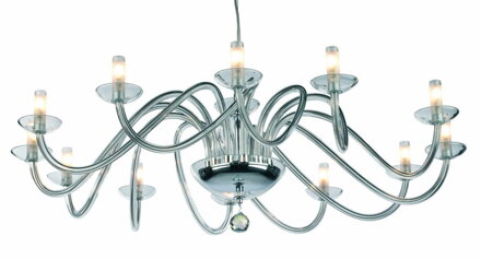 Chandelier modern Tourbillon 12 Ni