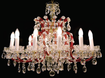 Chandelier Maria Theresa BXL10927Z211Red