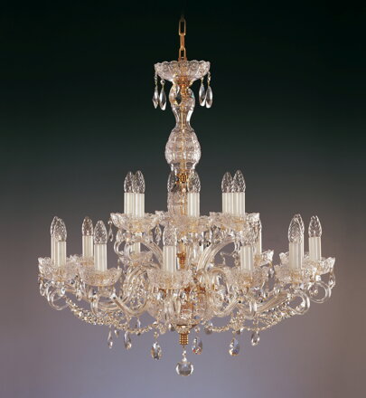 Cut glass crystal chandelier EL6831819