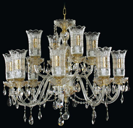 Cut glass crystal chandelier EL6861202T