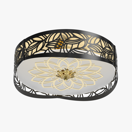 Design chandelier L-GLO-02