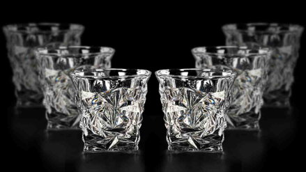 Whiskey glass set 6 pcs BG08070