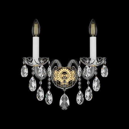 Crystal wall lamp EN101201ELPB