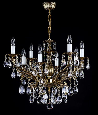 Chandelier brass cast L16144CLN