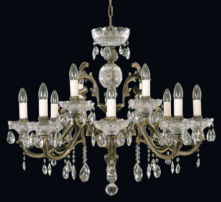Brass chandelier EL8501201PT